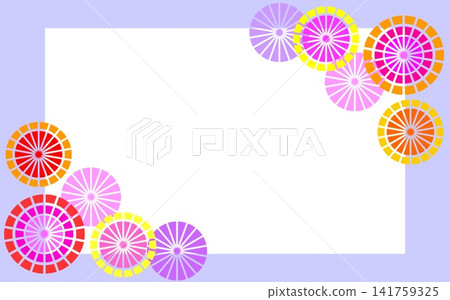 Frame Geometric Pattern White Space Frame Geometric Pattern White Space 141759325