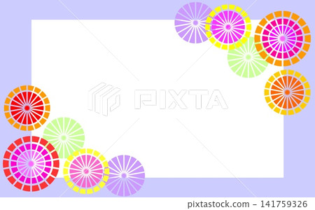 Frame Geometric Pattern White Space Frame Geometric Pattern White Space 141759326