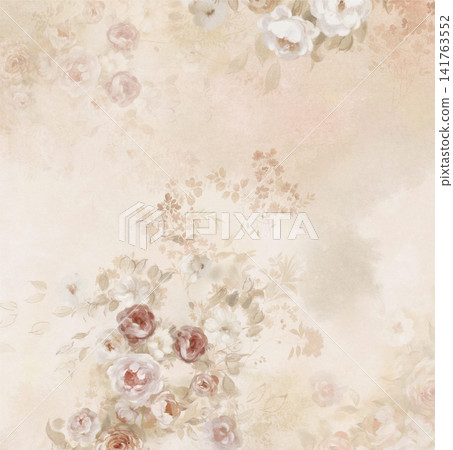 Lush Watercolor Floral Seamless Patterns With Rich Garden Flower Motifs Lush Watercolor Floral Seamless Patterns With Rich Garden Flower Motifs 141763552