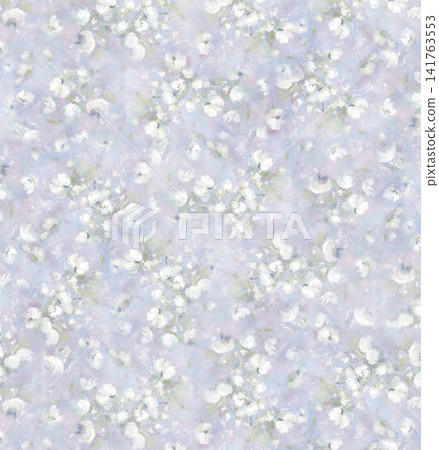 Lush Watercolor Floral Seamless Patterns With Rich Garden Flower Motifs Lush Watercolor Floral Seamless Patterns With Rich Garden Flower Motifs 141763553