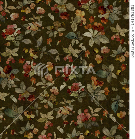 Assorted Antique Vintage Botanical Floral Seamless Pattern Collection Set Assorted Antique Vintage Botanical Floral Seamless Pattern Collection Set 141763883
