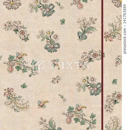 Assorted Antique Vintage Botanical Floral Seamless Pattern Collection Set Assorted Antique Vintage Botanical Floral Seamless Pattern Collection Set 141763884