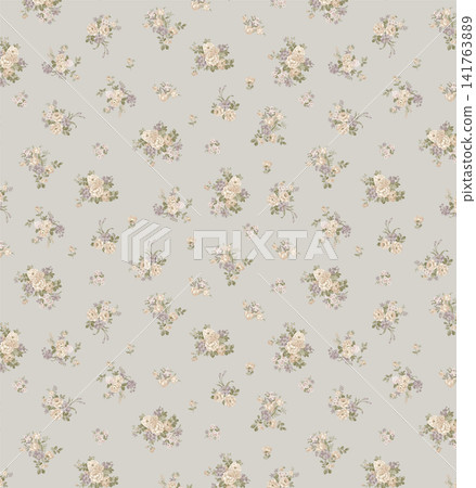 Assorted Antique Vintage Botanical Floral Seamless Pattern Collection Set Assorted Antique Vintage Botanical Floral Seamless Pattern Collection Set 141763889