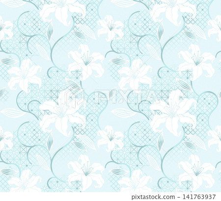 Assorted Antique Vintage Botanical Floral Seamless Pattern Collection Set Assorted Antique Vintage Botanical Floral Seamless Pattern Collection Set 141763937