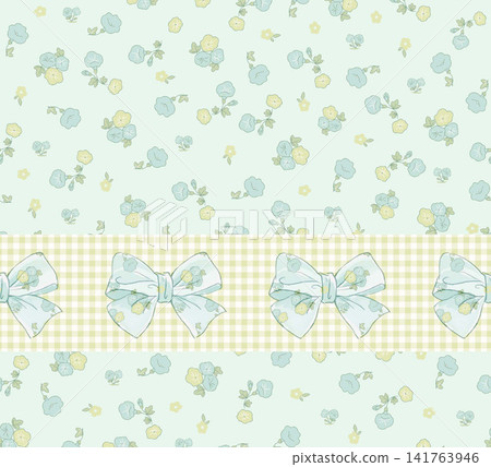 Assorted Antique Vintage Botanical Floral Seamless Pattern Collection Set Assorted Antique Vintage Botanical Floral Seamless Pattern Collection Set 141763946