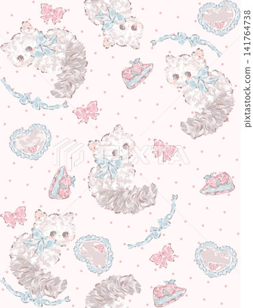 Large Mixed Set Of Cute Nursery Boho And Vintage Floral Seamless Patterns Large Mixed Set Of Cute Nursery Boho And Vintage Floral Seamless Patterns 141764738