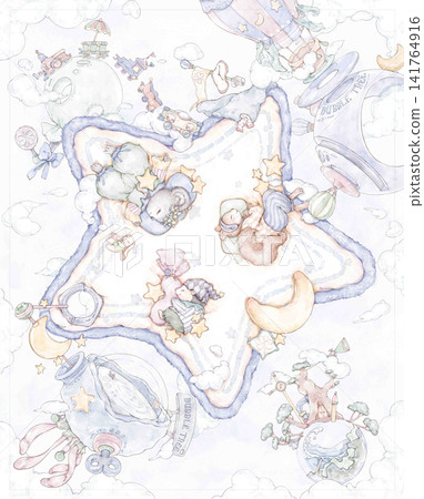 Huge Collection Of Soft Nursery Animal Floral And Stripe Seamless Patterns Huge Collection Of Soft Nursery Animal Floral And Stripe Seamless Patterns 141764916