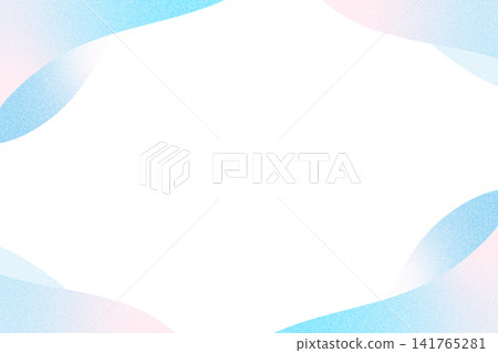 Beautiful light blue and pink frame background material Beautiful light blue and pink frame background material 141765281