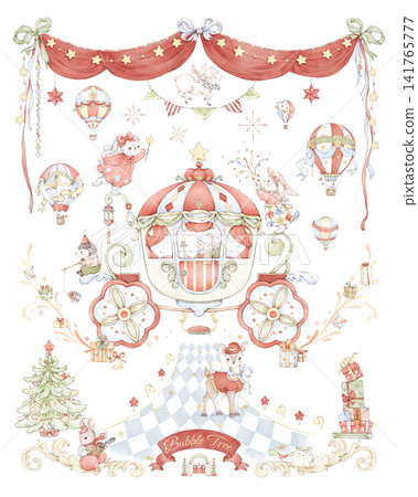 Diverse Seamless Pattern Collection With Vintage Florals And Cute Cartoon Animals Diverse Seamless Pattern Collection With Vintage Florals And Cute Cartoon Animals 141765777