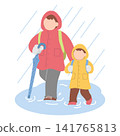 颱風和暴雨災害期間的疏散示意圖 141765813