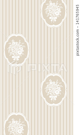 Diverse Seamless Pattern Collection With Vintage Florals And Cute Cartoon Animals 141765945