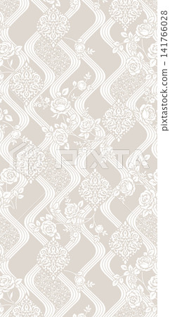 Diverse Seamless Pattern Collection With Vintage Florals And Cute Cartoon Animals Diverse Seamless Pattern Collection With Vintage Florals And Cute Cartoon Animals 141766028