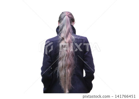 Young woman with long hair Young woman with long hair 141766451