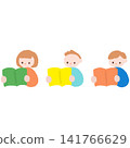 Illustration of children reading a book 141766629