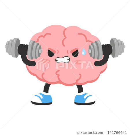 Brain Character Lifting Dumbbells Brain Character Lifting Dumbbells 141766641