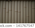 A wall with bamboo 141767547