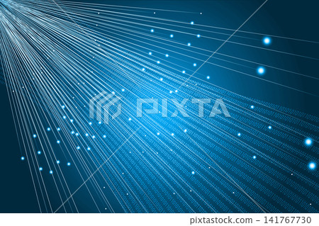 Fiber optics abstract background Fiber optics abstract background 141767730
