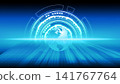 Abstract futuristic technology world 141767764
