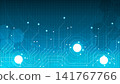 Abstract technology background 141767766