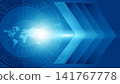 Abstract arrow background 141767778