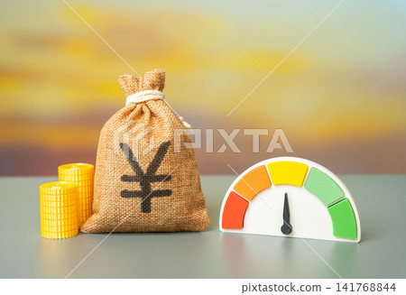 Performance scale based on average values and Yen or Yuan money bag. Average profitability indicators. Performance scale based on average values and Yen or Yuan money bag. Average profitability indicators. 141768844