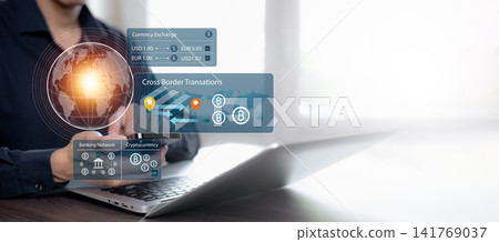 Cross Border Payment and Global Currency Exchange Technology Cross Border Payment and Global Currency Exchange Technology 141769037