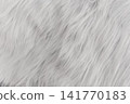 White soft wool pattern texture abstract light fluffy fur background structure backdrop 141770183
