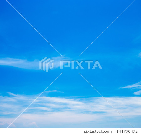 Blue sky with white clouds 141770472