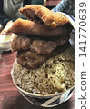 福井的特色菜：醬汁炸豬排蓋飯（大份量） 141770639