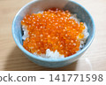 Ikura-rice bowl 141771598