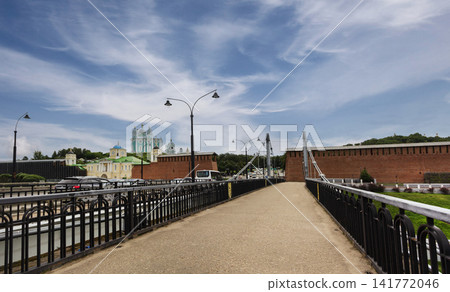Smolensk, Russia. July 16, 2026. Uspensky Bridge in Smolensk. Smolensk Fortress Wall. Smolensk, Russia. July 16, 2026. Uspensky Bridge in Smolensk. Smolensk Fortress Wall. 141772046