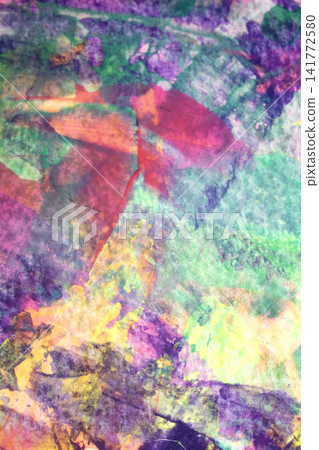 Bright scraped paint acrylic abstract colours for background Bright scraped paint acrylic abstract colours for background 141772580