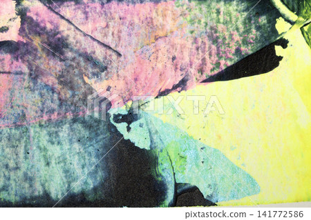 Bright scraped paint acrylic abstract colours for background Bright scraped paint acrylic abstract colours for background 141772586