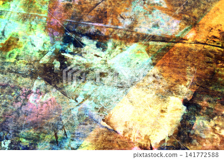 Bright scraped paint acrylic abstract colours for background Bright scraped paint acrylic abstract colours for background 141772588