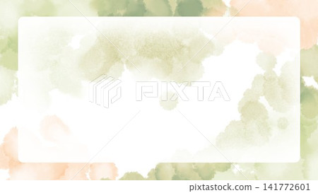 A simple frame background with transparent watercolor and glass morphism. A simple frame background with transparent watercolor and glass morphism. 141772601