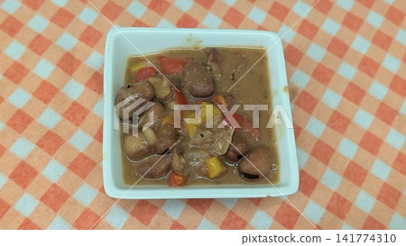 Egyptian Ful Mudammas Fava Bean Stew with Vegetables Egyptian Ful Mudammas Fava Bean Stew with Vegetables 141774310