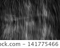 Black soft wool pattern texture abstract dark fluffy fur background structure backdrop 141775466