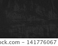 Old black dirty concrete wall texture abstract grunge pattern background dark 141776067