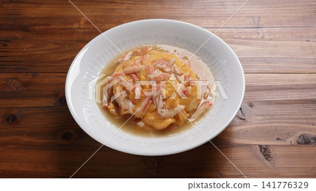 Crab-filled Tenshinhan (Chinese cuisine) Crab-filled Tenshinhan (Chinese cuisine) 141776329