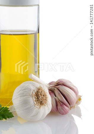 Garlic and olive oil Garlic and olive oil 141777281