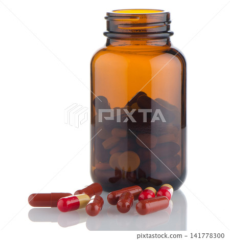Pills from bottle Pills from bottle 141778300