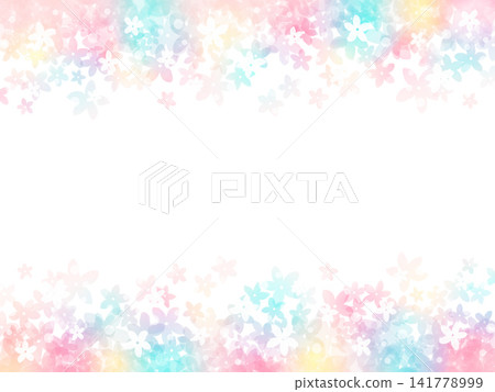 Colorful floral background Colorful floral background 141778999