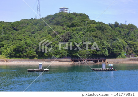 海豚島，鳥羽灣的休閒島嶼，以及筏釣（日向島，鳥羽市，三重縣） 141779051