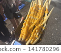 小吃攤出售的長薯條 141780296