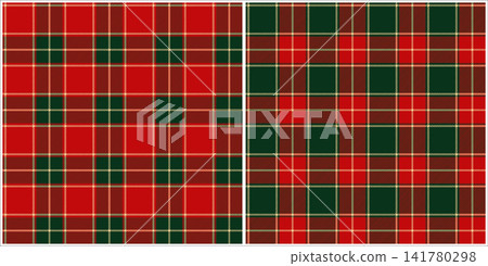 red and green tartan seamless pattern vector pattern background design for fabric textile wrapping paper wallpaper tablecloths kitchen decor apparel print-on-demand products digital background red and green tartan seamless pattern vector pattern background design for fabric textile wrapping paper wallpaper tablecloths kitchen decor apparel print-on-demand products digital background 141780298