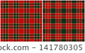 red and green tartan seamless pattern vector pattern background design for fabric textile wrapping paper wallpaper tablecloth decor print on demand product digital background 141780305