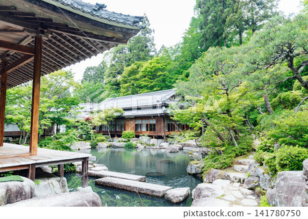 【滋賀縣東近江市】百齋寺本殿庭園 141780750