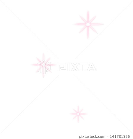 A simple illustration of light pink, sparkling light. A simple illustration of light pink, sparkling light. 141781556