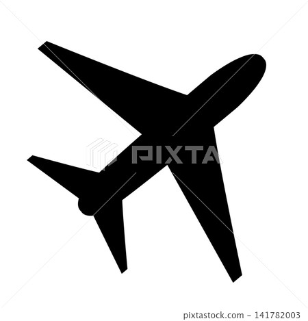 飛機輪廓的向量圖 141782003