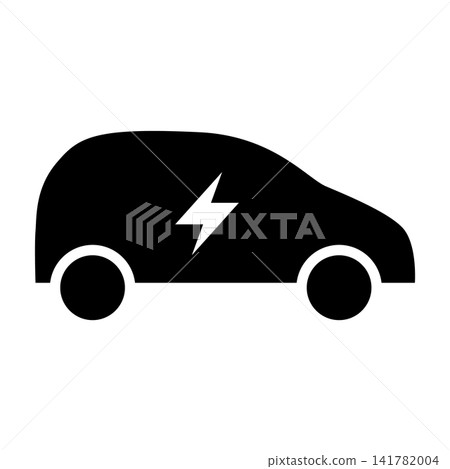 電動車橫向行駛的簡單向量圖 電動車橫向行駛的簡單向量圖 141782004
